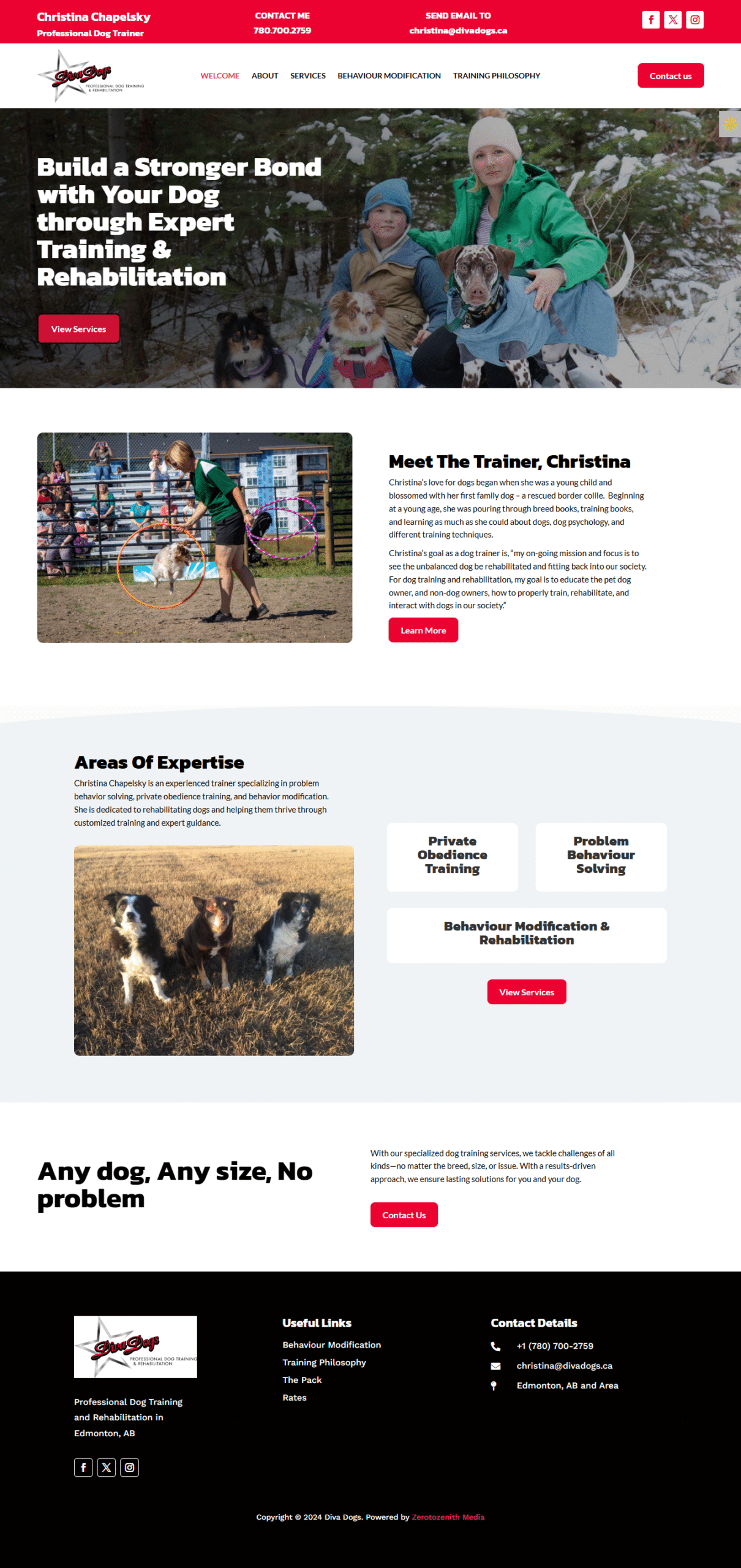 zerotozenith media for diva dogs
